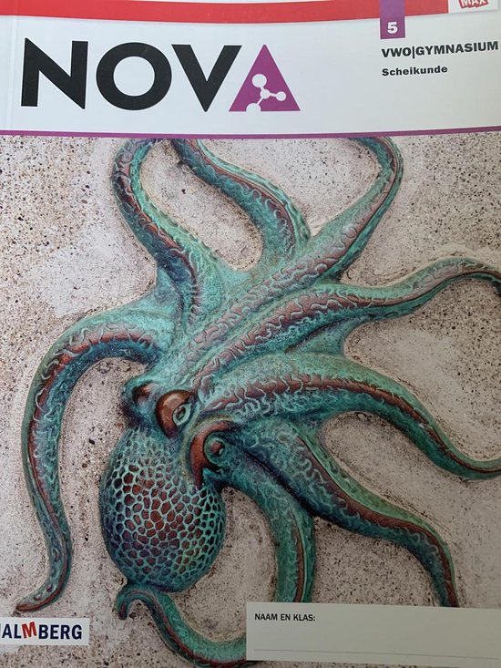 9789402065213 Nova SK  MAX leerjaar 5 vwogymnasium leeropdrachtenboek