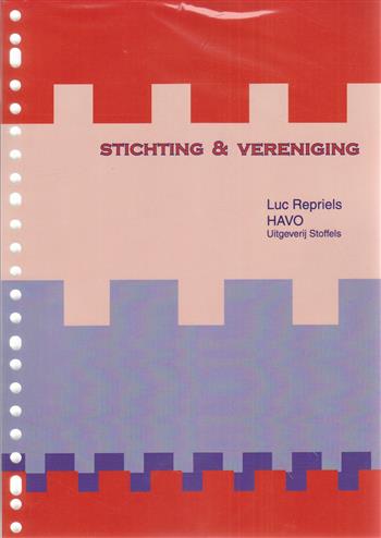 9789460200205 Stichting en vereniging lesbrief havo