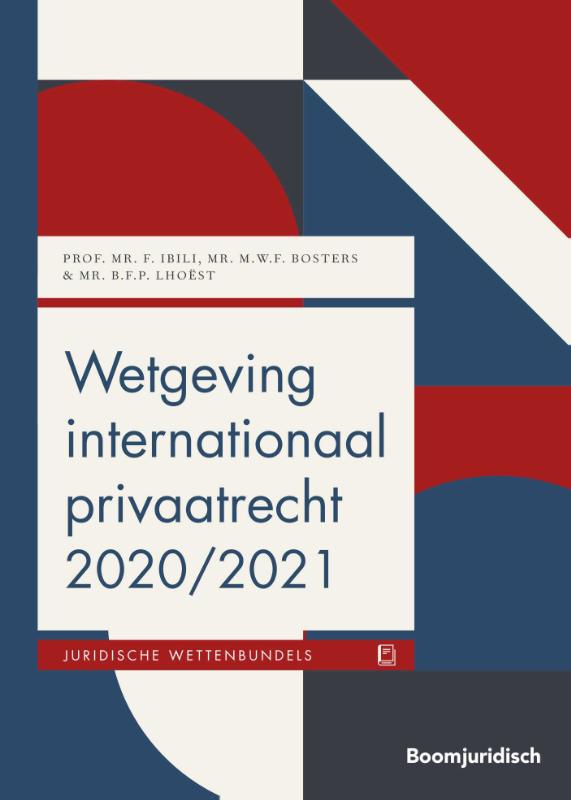 9789462906389 Wetgeving internationaal privaatrecht 20202021