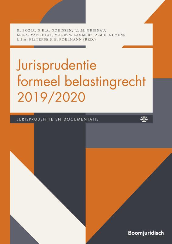 9789462906419-Boom-Jurisprudentie-en-documentatie---Jurisprudentie-formeel-belastingrecht-20192020