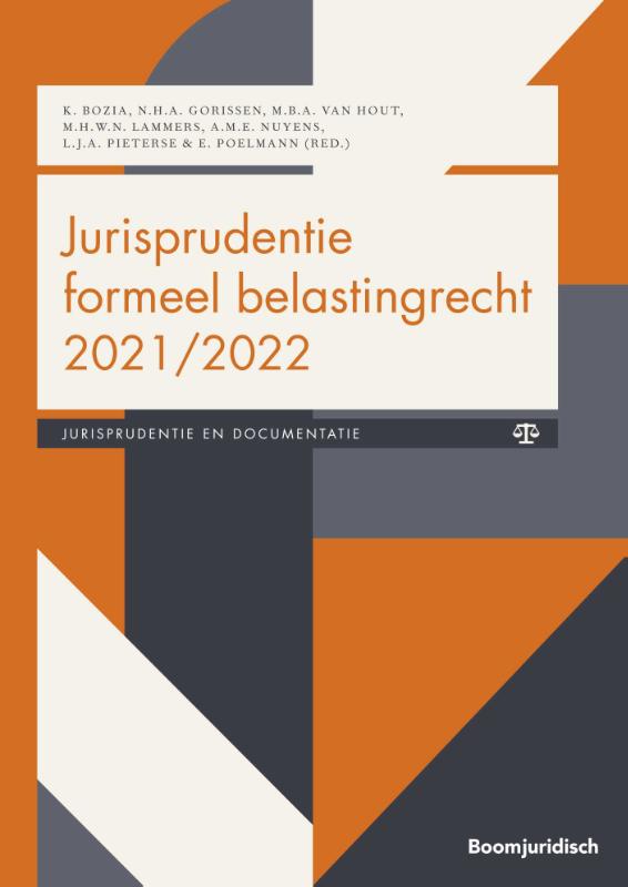 9789462909144 Jurisprudentie formeel belastingrecht 20212022