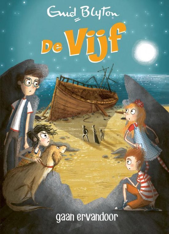 9789463132848 De Vijf gaan ervandoor