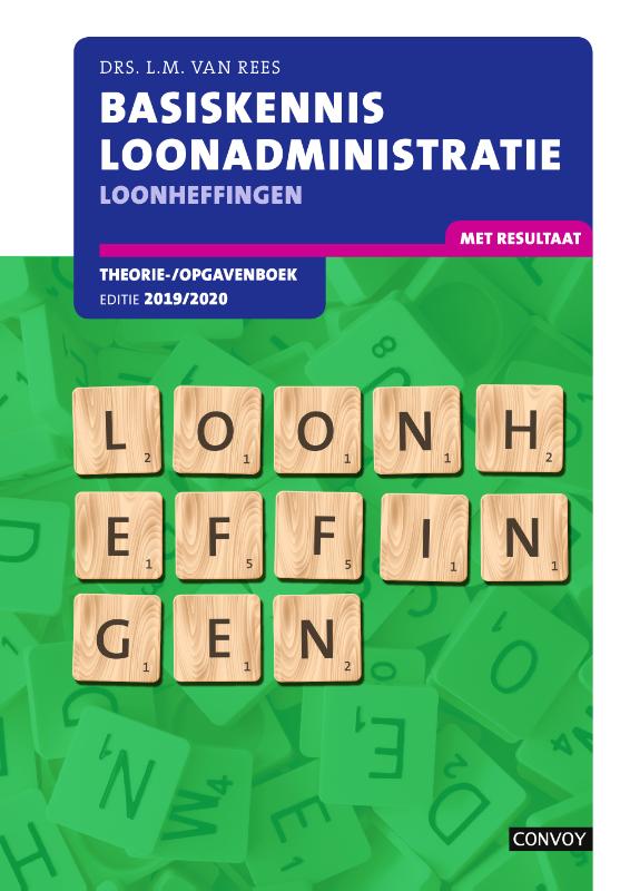 9789463171854 BKL Loonheffingen 20192020 Theorieopgavenboek