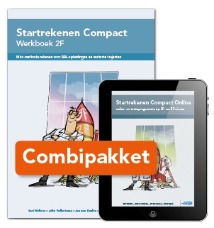 9789463261364 Startrekenen compact 2f combipakket werkboek  lic 12 mnd