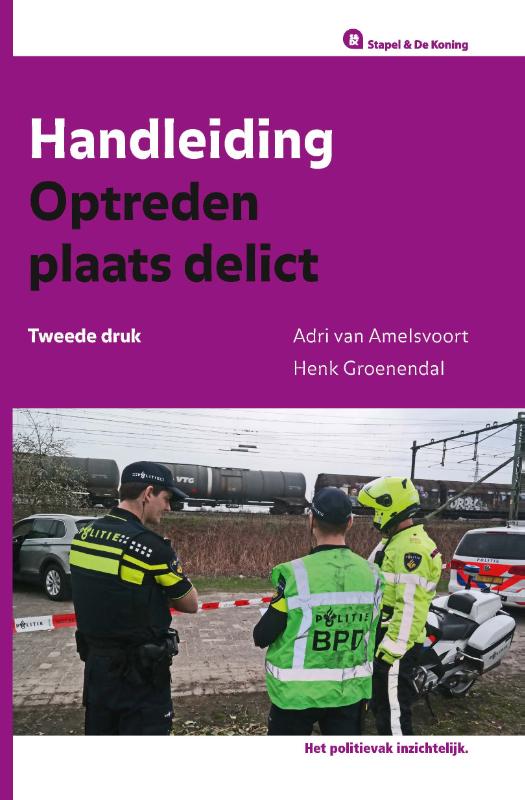 9789463500289 Handleiding Optreden plaats delict