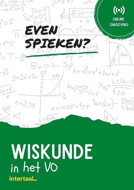 9789463923927 Even spieken  Wiskunde A