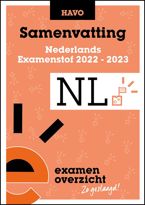 9789464380286 ExamenOverzicht  Samenvatting Nederlands HAVO