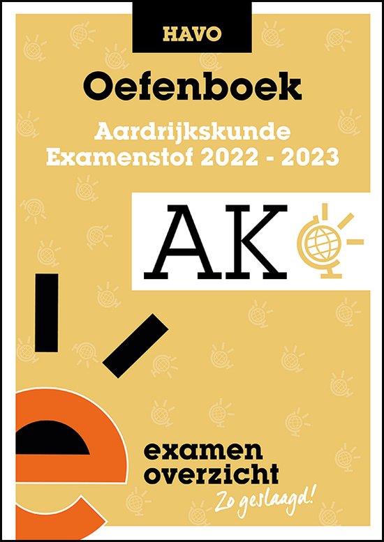 9789464380804 ExamenOverzicht  Oefenboek Aardrijkskunde HAVO