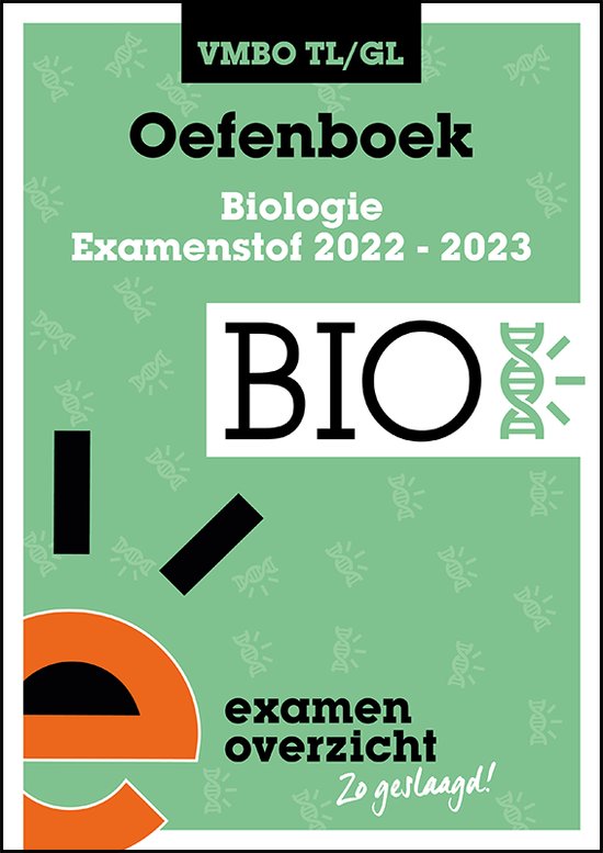 9789464381092 ExamenOverzicht  Oefenboek Biologie VMBO TLGL