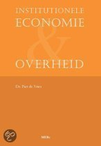 9789491076015 Institutionele economie  overheid