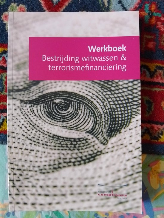 9789491252341 Werkboek Bestrijding witwassen amp terrorismefinanciering