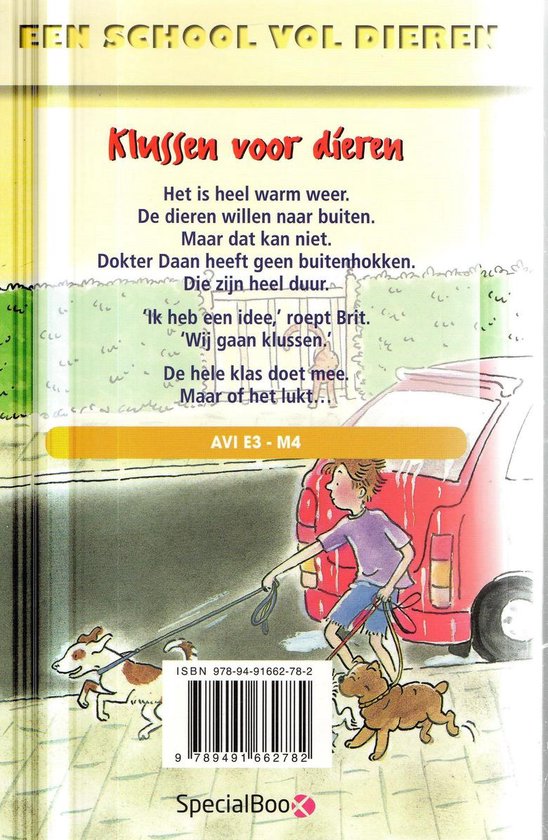9789491662782 leesboek Klussen voor dieren serie Een school vol dieren