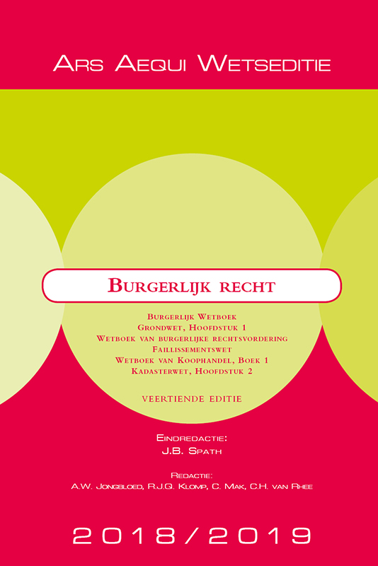9789492766267 Burgerlijk recht 20182019