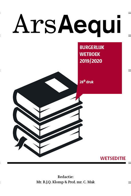 9789492766717 Burgerlijk Wetboek 20192020