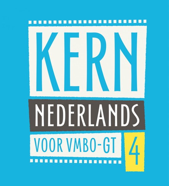 9789492862051 KERN Nederlands voor VMBOGT 4