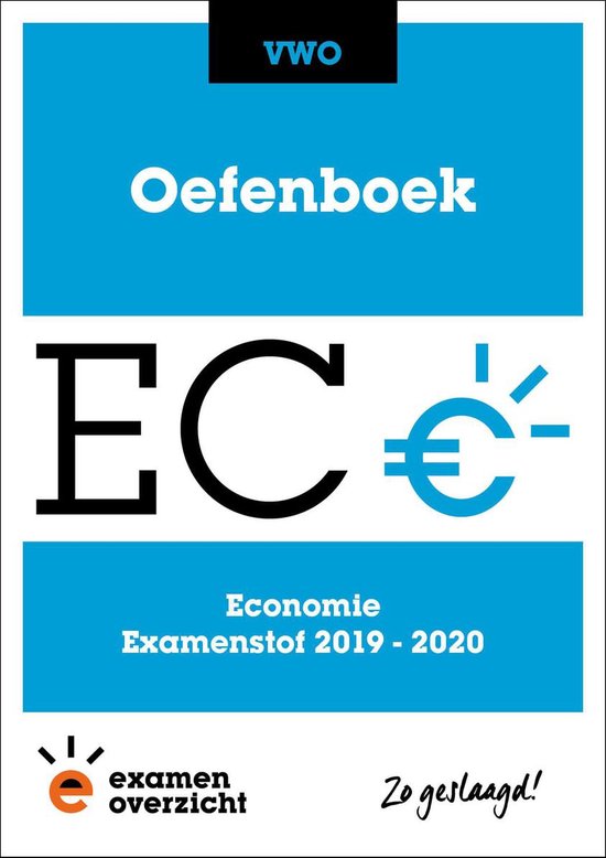 9789492981530 ExamenOverzicht  Oefenboek Economie VWO