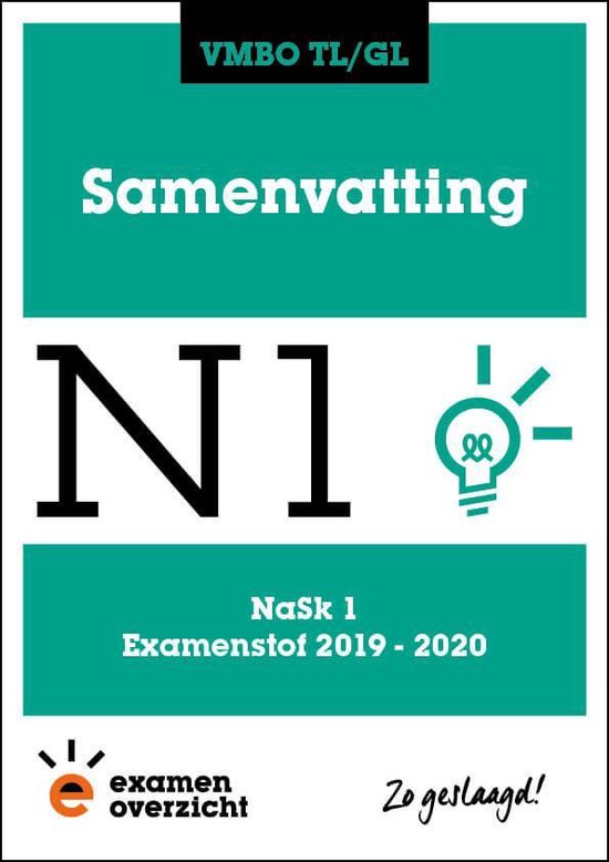 9789492981714 ExamenOverzicht  Samenvatting NaSk 1 VMBO TLGL