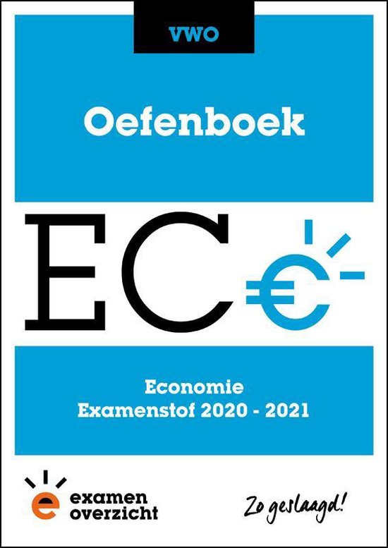 9789493190559 ExamenOverzicht  Oefenboek Economie VWO