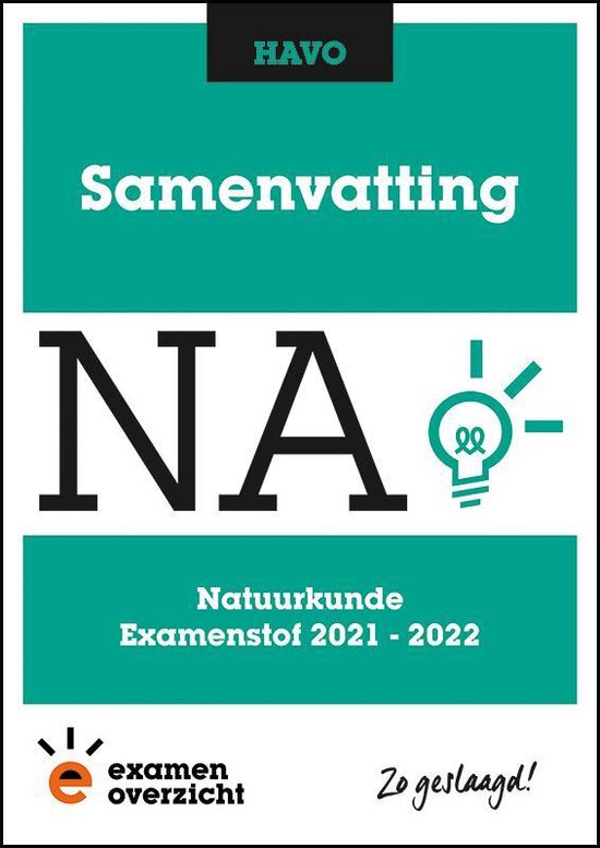9789493190856 ExamenOverzicht  Samenvatting Natuurkunde HAVO