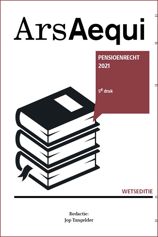 9789493199248 Ars Aequi Wetseditie     Pensioenrecht 2021