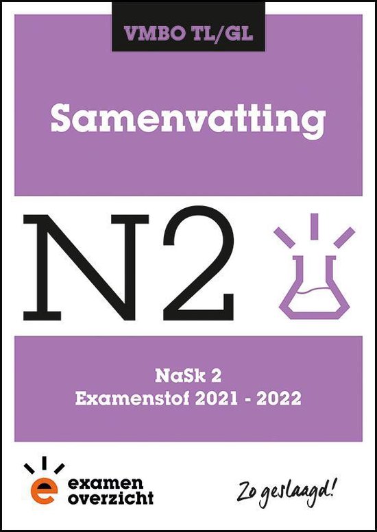 9789493237100 ExamenOverzicht Samenvatting NaSk 2 VMBO TLGL