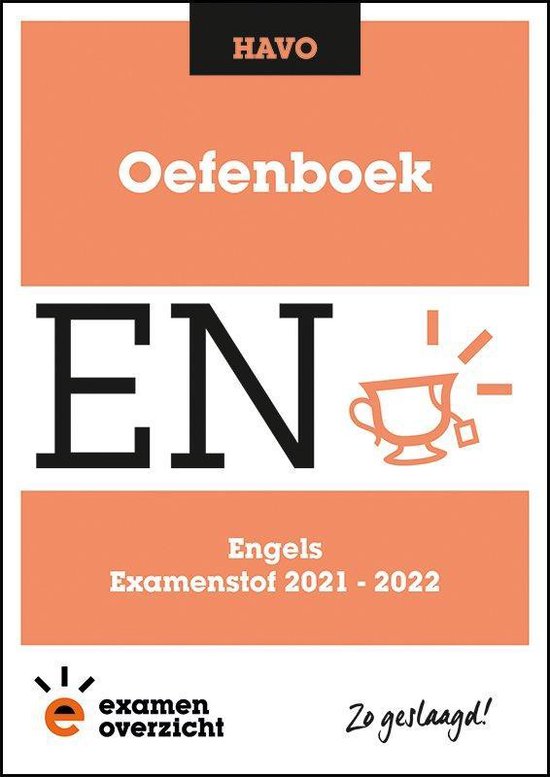 9789493237292 ExamenOverzicht  Oefenboek Engels HAVO