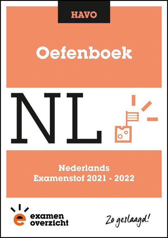 9789493237339 ExamenOverzicht  Oefenboek Nederlands HAVO