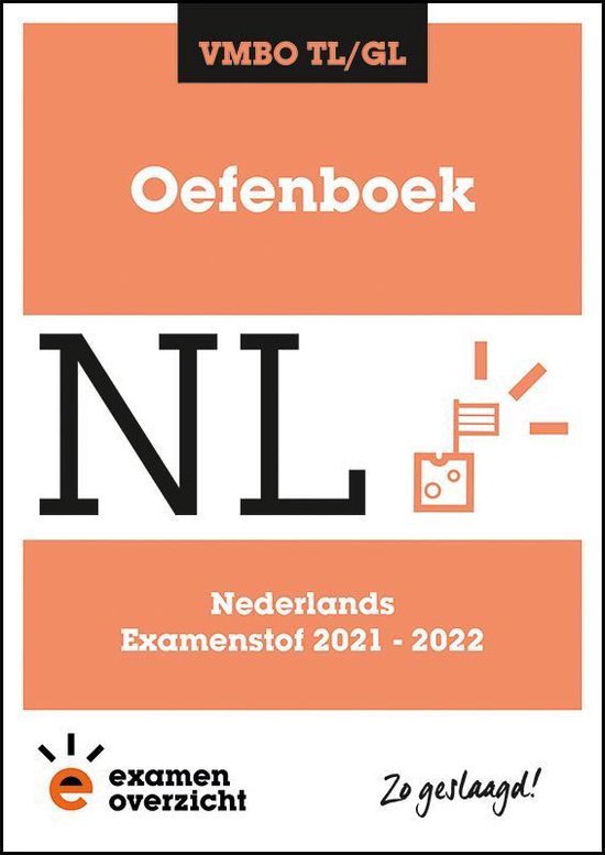 9789493237568 ExamenOverzicht Oefenboek Nederlands VMBO TLGL