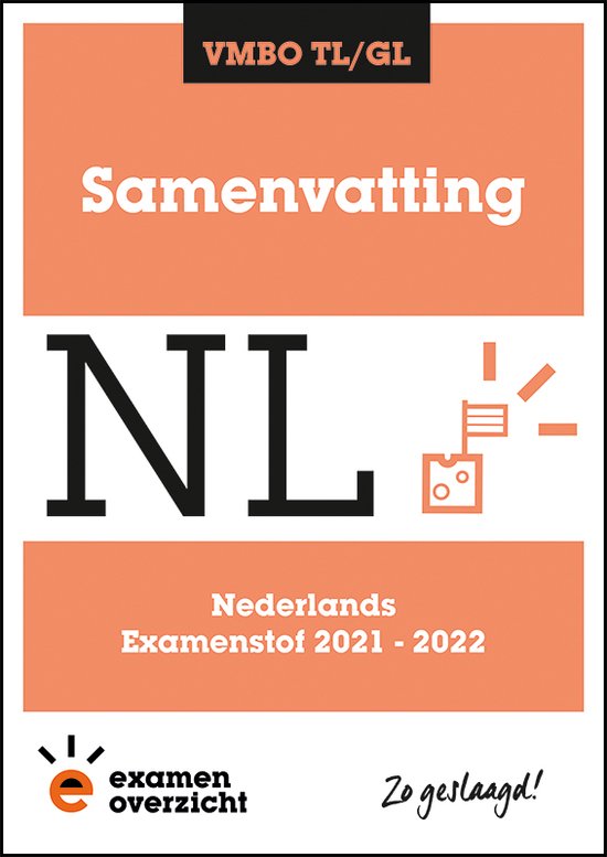 9789493237940 ExamenOverzicht  Samenvatting Nederlands VMBO TLGL