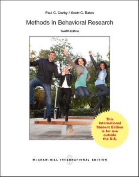 9789814577090 Methods in Behavioral Research