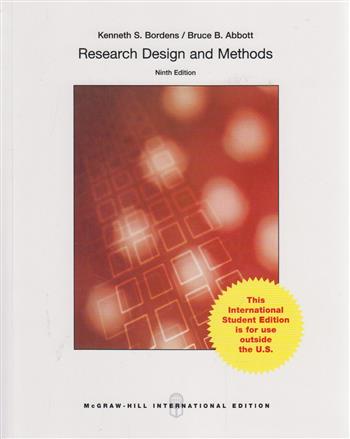 9789814738538 Research Design and Methods