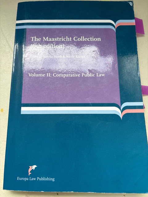 9789089522160-The-Maastricht-Collection-Volume-II-Comparative-Public-Law