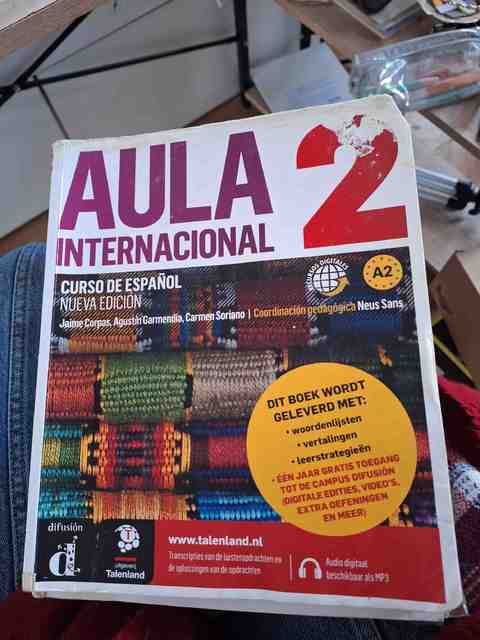 9789463250016-Aula-Internacional-2--Libro-del-alumno--Talenland-versie-A2-Libro-del-alumno