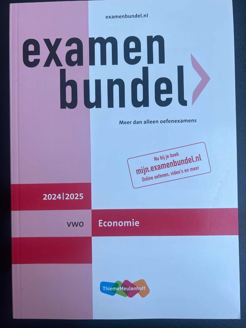 9789006770995-Examenbundel-VWO-Economie-20242025