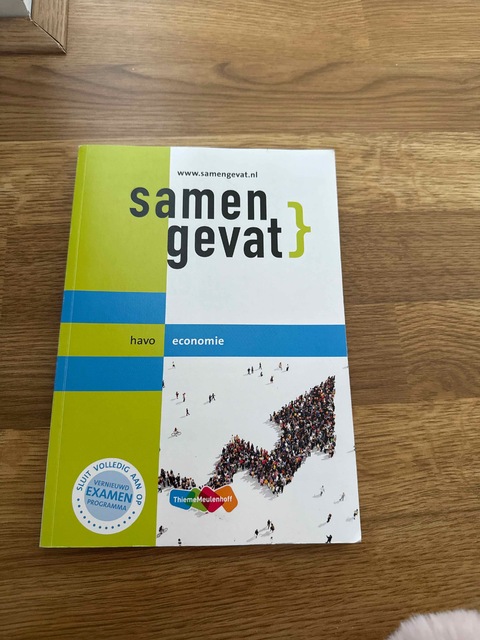 9789006107210-Samengevat-Economie-havo
