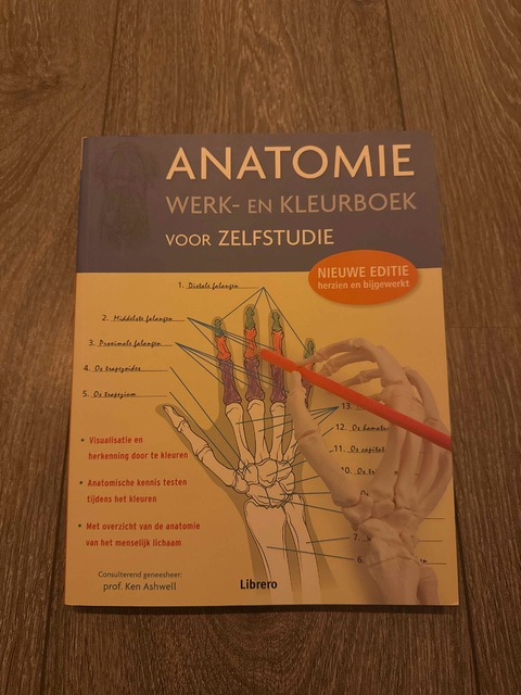 9789089986191-Anatomie.-Werk-en-kleurboek-voor-zelfstudie