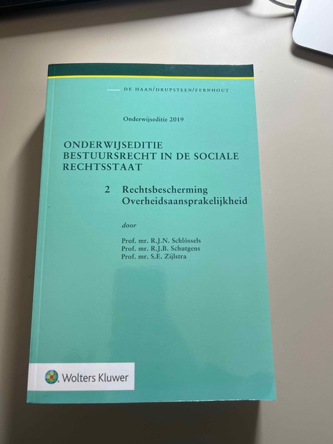 9789013146394-Onderwijseditie-Bestuursrecht-in-de-sociale-rechtsstaat-2.-Rechtsbescherming-Overheidsaansprakelijkheid