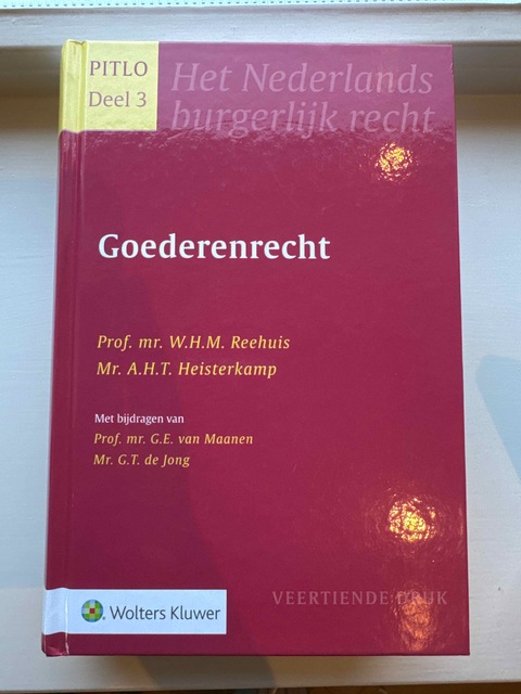 9789013143874-Pitlo-3--Goederenrecht