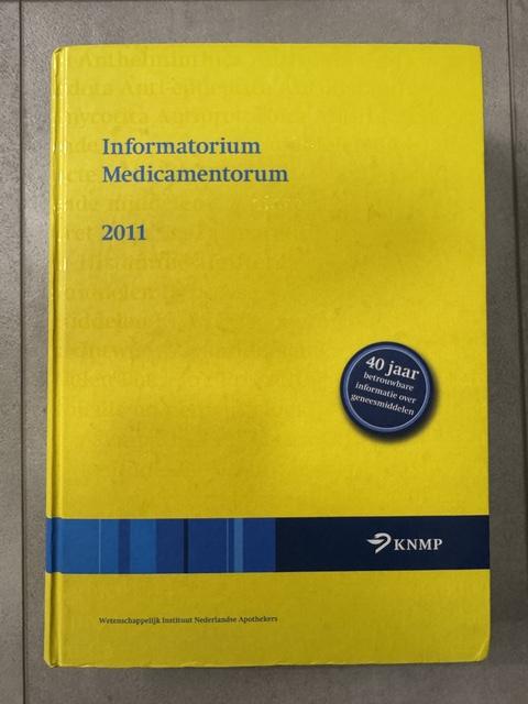 9789070605919-2011-Informatorium-Medicamentorum