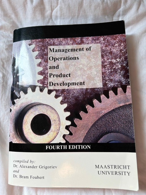 9781121844513-Management-of-Operations-and-Product-Development-Custom