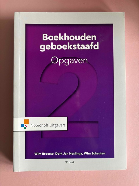 9789001889333-Boekhouden-geboekstaafd-2-opgaven