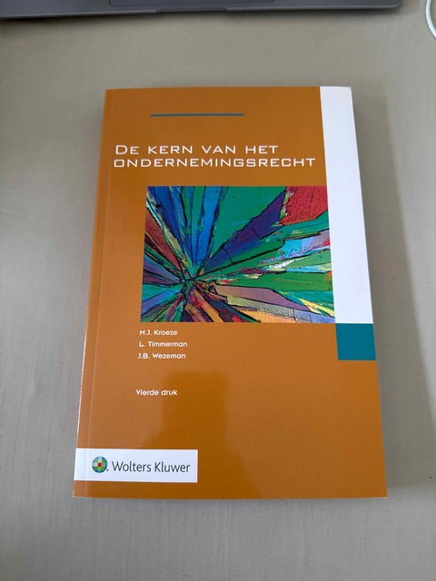 9789013133295-De-kern-van-het-ondernemingsrecht