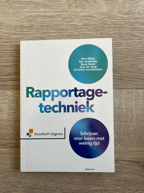 9789001841744-Rapportagetechniek