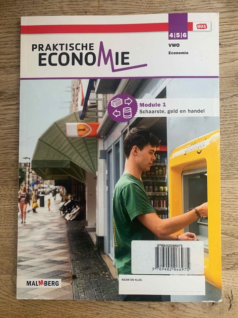 9789402064797-Praktische-Economie-456-vwo-module-1-Schaarste-geld-en-handel-leerjaar