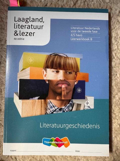9789006371369-Laagland-Literatuurgeschiedenis-45-havo-Leerwerkboek-B