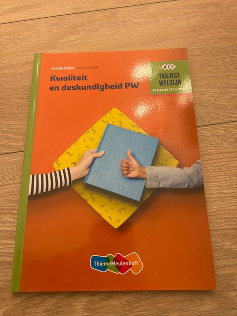 9789006622249-Kwaliteit-en-deskundigheid-PW-niveau-34-Theorieboek