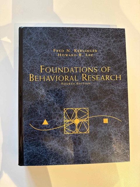 9780155078970-Foundations-of-Behavioral-Research