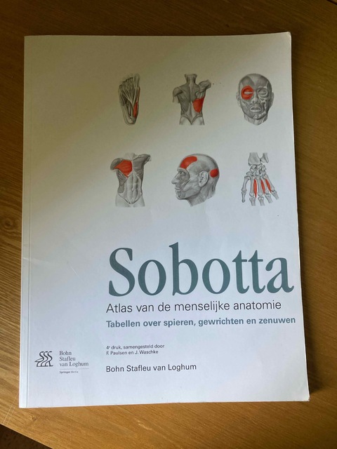 9789031390748-Sobotta-Tabellen-over-spieren-gewrichten-en-zenuwen