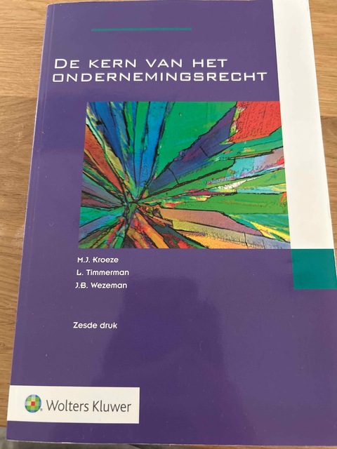 9789013164336-De-kern-van-het-ondernemingsrecht