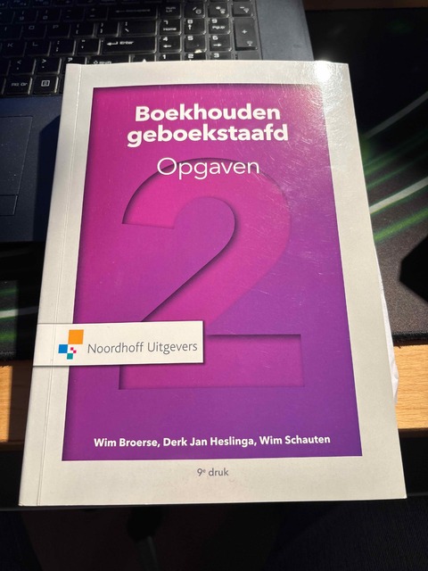 9789001889333-Boekhouden-geboekstaafd-2-opgaven